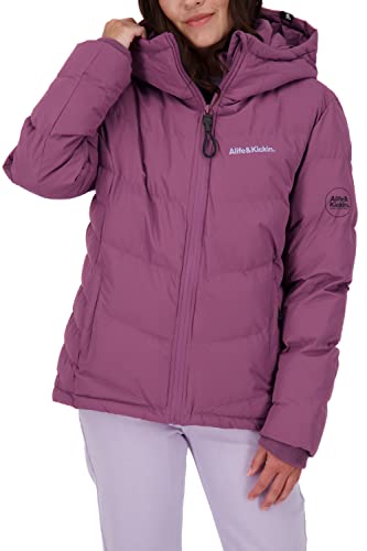 alife & kickin Damen RaianaAK A Jacket Winterjacke Damenjacke Damenwinterjacke warm gefüttert XS-XXL, Mulberry, M von alife & kickin