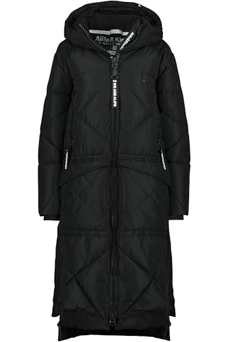 ALIFE and Kickin RitaAK A Puffer Coat Damen Winterjacke Parka Mantel mit Kapuze Perfekt für Kalte Tage, Herbst & Winter Robuste Jacke Moonless S von alife & kickin