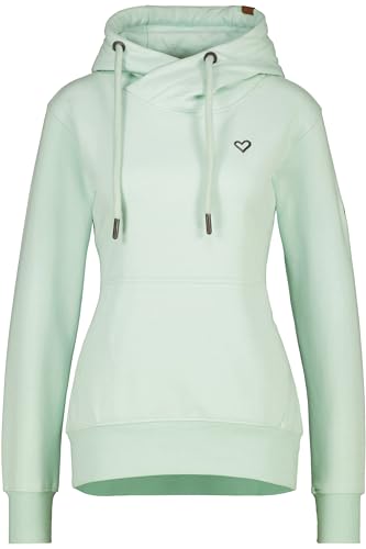 ALIFE and Kickin SarahAK A Hoodie – Damen Hoodie – Pullover mit Kapuze - Extra Warm & Kuschelig – Kapuzenpullover Ideal für den Winter Fresh Mint Melange XL von alife & kickin
