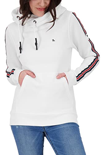 ALIFE and Kickin SarahAK D Sweat Damen Kapuzensweatshirt, Sweatshirt White XS von alife & kickin