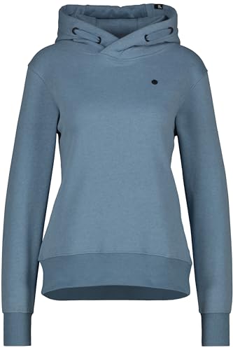 ALIFE and Kickin SarinaAK A Hoodie – Damen Hoodie – Pullover mit Kapuze - Extra Warm & Kuschelig – Kapuzenpullover Ideal für den Winter Elemental Blue Melange XL von alife & kickin