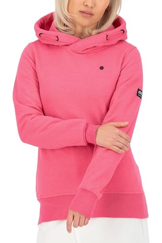 ALIFE and Kickin SarinaAK A Hoodie Damen Kapuzensweatshirt, Pullover pink Cyclamen Melange M von alife & kickin