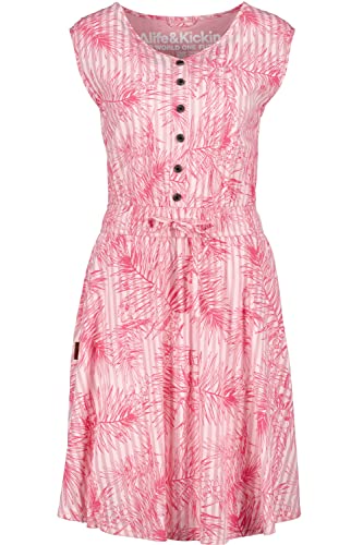 alife & kickin and Kickin Damen ScarlettAK Dress Jerseykleid Kleid, Candy, M von alife & kickin