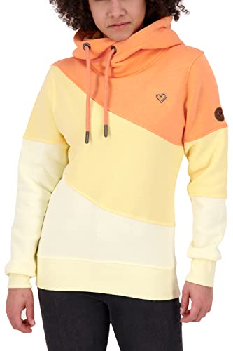 ALIFE and Kickin StacyAK A Hoodie Sweatshirt Damen Kapuzensweatshirt, Pullover Butter Melange M von alife & kickin