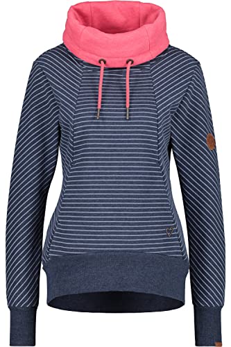 ALIFE and Kickin SueAK Sweat – Damen Sweatshirt – Warmer Pullover für kalte Tage – Perfekt für Herbst & Winter, Ideal für Freizeit & Alltag Blue XXL von alife & kickin