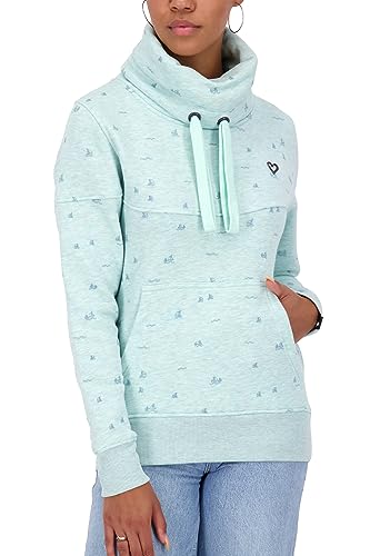 ALIFE and Kickin SunshineAK B Sweatshirt Damen Sweatshirt, Pullover Ice Mint Melange M von alife & kickin