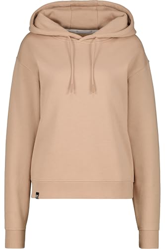 ALIFE and Kickin ThaneeAK A Hoodie – Damen Hoodie – Pullover mit Kapuze Ideal für Freizeit & Alltag - Sweatshirt - Kapuzenpullover Taupe M von alife & kickin