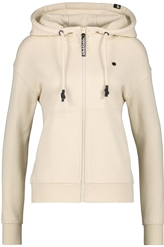 ALIFE AND KICKIN TwiggyAK A Hooded Sweat Jacket Damen Kapuzensweatjacke, Sweatjacke chalk XL von alife & kickin