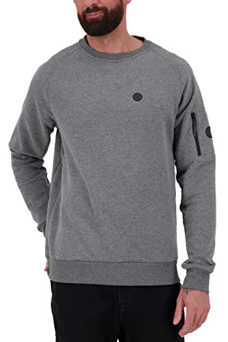 ALIFE and Kickin VinnAK A Crewneck Herren Sweatshirt, Pullover Steal Melange XXXL von alife & kickin