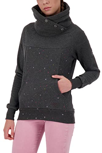 ALIFE and Kickin VioletAK B Sweat Damen Sweatshirt Moonless Melange L von alife & kickin