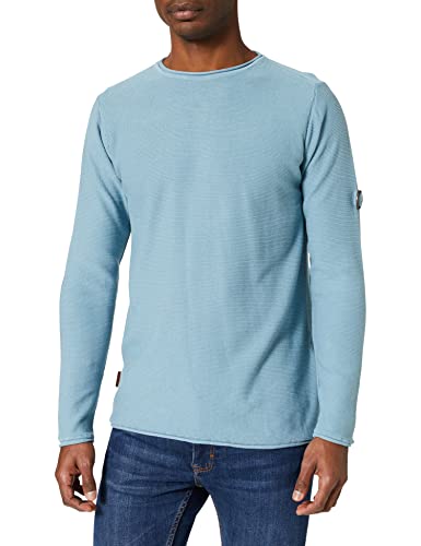 ALIFE and Kickin VitoAK Crewneck – Herren Sweat Pullover – Leicht & Atmungsaktiv für den Sommer – Bequemer Pullover für Freizeit & Alltag Ice XL von alife & kickin