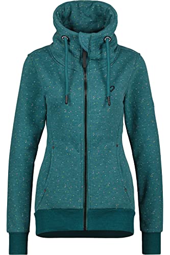 ALIFE and Kickin VivianAK B Sweatjacket – Damen Sweatjacke – Kapuzenjacke mit Reißverschluss – Kurze Zipper Jacke für Herbst & Winter Forest Melange XS ALIFE and Kickin VivianAK B Sweatjacket – Damen Sweatjacke – Kapuzenjacke mit Reißverschluss – Kurze Zipper Jacke für Herbst & Winter Forest Melange XS von alife & kickin