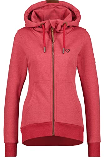 ALIFE and Kickin YasminAK A Sweatjacket – Damen Sweatjacke – Kapuzenjacke mit Reißverschluss – Kurze Zipper Jacke für Herbst & Winter Cranberry Melange L ALIFE and Kickin YasminAK A Sweatjacket – Damen Sweatjacke – Kapuzenjacke mit Reißverschluss – Kurze Zipper Jacke für Herbst & Winter Cranberry Melange L von alife & kickin