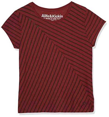 ALIFE and Kickin ZoeAK Z Shirt Damen Shirt Cranberry Melange L von alife & kickin