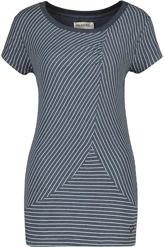 ALIFE and Kickin ZojaAK Z Shirt Damen Kurzarmshirt, Shirt Marine M von alife & kickin