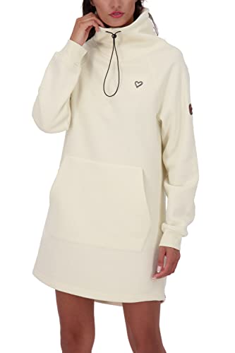 ALIFE and Kickin BabsiAK A Sweatdress Damen Sweatkleid, Kleid Creme Melange S von alife & kickin