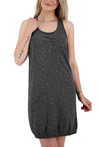 ALIFE and Kickin CameronAK B Top Dress Damen Moonless L von alife & kickin