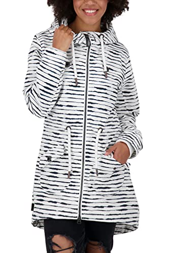 ALIFE and Kickin CharlotteAK A Coat Damen leichte Jacke, Übergangsjacke White L von alife & kickin