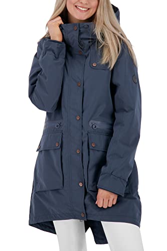 ALIFE and Kickin CharlotteAK C Coat Damen leichte Jacke, Übergangsjacke Marine XS von alife & kickin