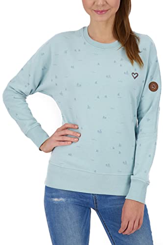 ALIFE and Kickin DarlaAK Crewneck Damen Sweatshirt Ice S von alife & kickin