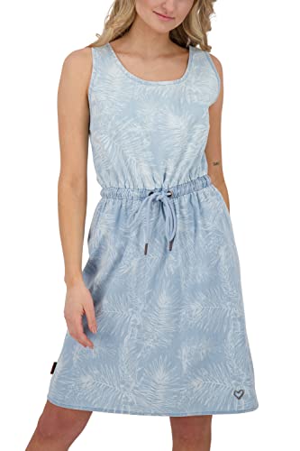 ALIFE and Kickin DojaAK Dress Damen Sommerkleid, Kleid Light Denim S von alife & kickin