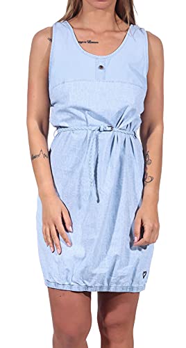 ALIFE and Kickin DojaAK Dress Damen Sommerkleid, Kleid Light Denim M von alife & kickin