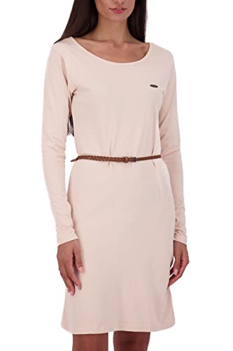 alife & kickin Damen EllinAK A Longsleeve Dress Kleid Damenkleid Freizeitkleid Sommerkleid XS-XXL, Blossom Melange von alife & kickin