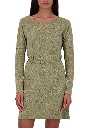 ALIFE and Kickin EllinAK B Longsleeve Dress Damen Langarmkleid, Kleid dust Melange M von alife & kickin