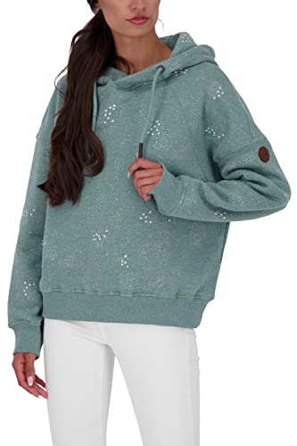 ALIFE and Kickin JessyAK B Sweat Damen Kapuzensweatshirt, Sweatshirt Pacific Melange L von alife & kickin