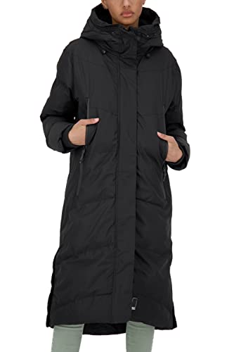 alife & kickin Damen JunaAK A Coat Damenjacke Wintermantel warm gefüttert XS-XXL, Moonless, L von alife & kickin