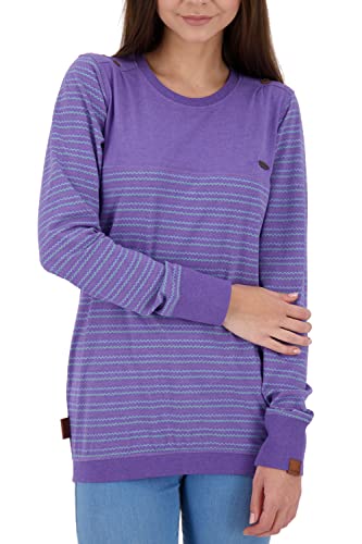 ALIFE and Kickin LeonieAK Longsleeve Damen Langarmshirt Purple M von alife & kickin