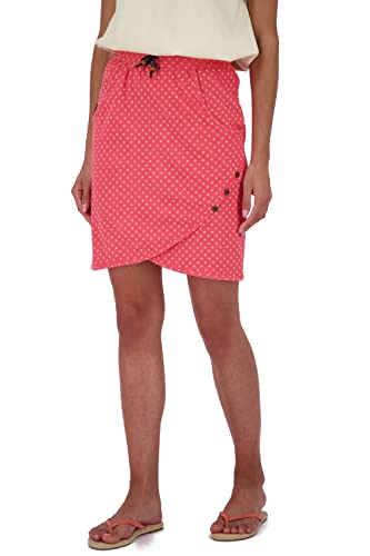 ALIFE and Kickin LucyAK B Short Skirt Damen Sommerrock Coral Melange XS von alife & kickin