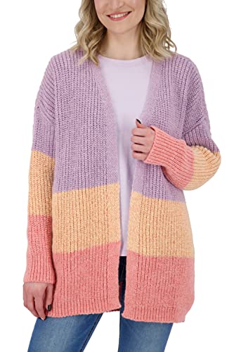 ALIFE and Kickin MaleaAK Knit Cardigan Damen Strickjacke Lavender XL von alife & kickin