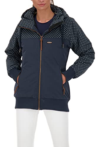 ALIFE and Kickin MaliaAK B Jacket Damen Winterjacke, gefütterte Jacke Marine M von alife & kickin