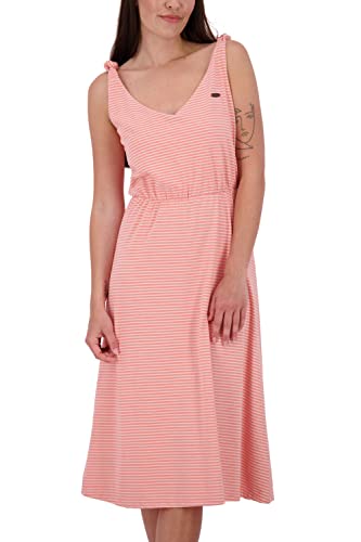 ALIFE and Kickin MelinaAK Dress Damen Sommerkleid, Kleid Peach M von alife & kickin