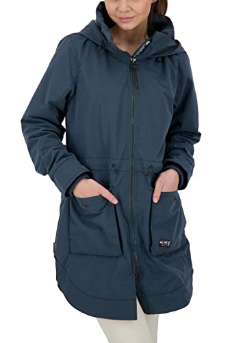 alife & kickin and Kickin Damen MelodyAK Parka Übergangsjacke Jacke Anorak, Marine, S von alife & kickin