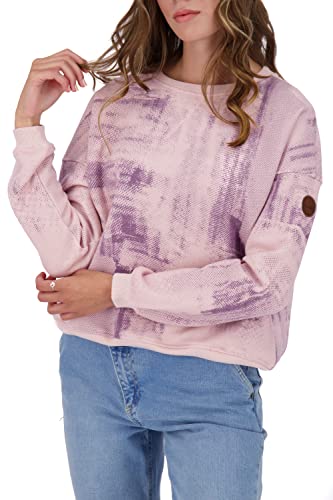 ALIFE and Kickin MiraAK B Crewneck Damen Sweatshirt Blossom Melange L von alife & kickin