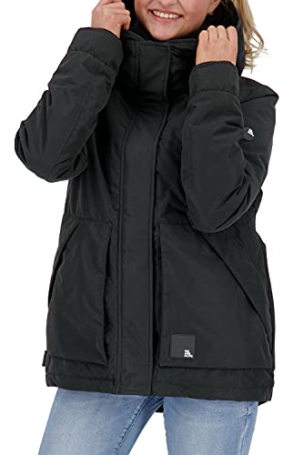 ALIFE and Kickin NaomiAK Jacket Damen Winterjacke, gefütterte Jacke Moonless M von alife & kickin