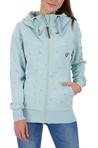 ALIFE and Kickin PalinaAK B Sweatjacket Damen Kapuzensweatjacke, Sweatjacke Ice L von alife & kickin