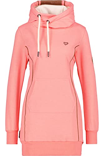Alife and Kickin Damen Pullover Sweater Sweatshirt AK Jilinea Longsweatshirt Langarm Freizeitmode sportlich Rundhals-Ausschnitt - unifarben Größe S von alife & kickin
