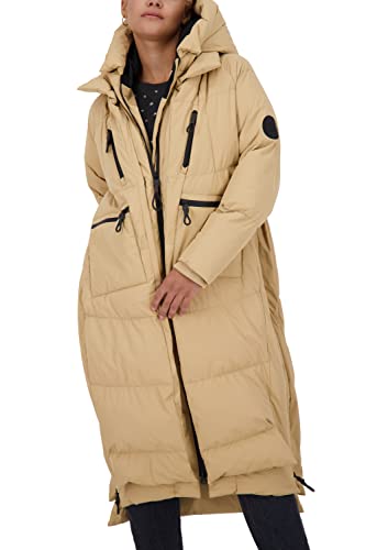 ALIFE and Kickin RihannaAK A Coat Damen Winterjacke, gefütterte Jacke Sepia L von alife & kickin