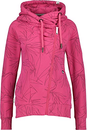 Alife and Kickin Damen SnakecharmerAK Sweatshirt, Fuchsia, L von alife & kickin