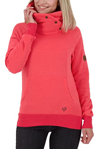 ALIFE and Kickin VioletAK A Sweat Damen Sweatshirt Coral Melange M von alife & kickin