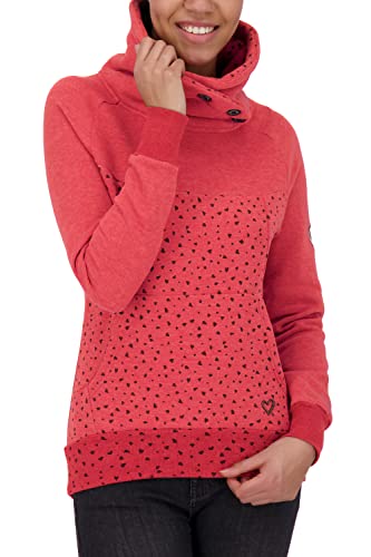 ALIFE and Kickin VioletAK B Sweat Damen Sweatshirt Cranberry Melange M von alife & kickin