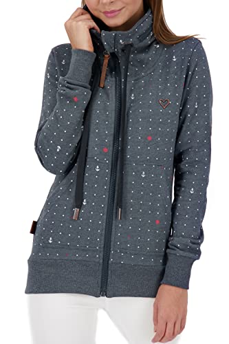 ALIFE and Kickin VivianAK B Sweatjacket Damen Sweatjacke, Jacke Marine M von alife & kickin