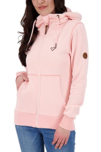alife & kickin and Kickin Damen YasminAK A Sweatjacket Sweatjacke Kapuzensweatjacke, Candy, L von alife & kickin