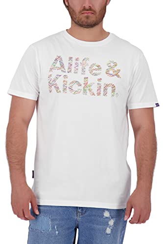 ALIFE and Kickin Logo IconAK Shirt Herren T-Shirt White XL von alife & kickin