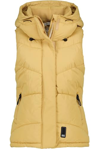 Alife & Kickin JunisAK A Short Vest Damen Steppweste, Weste parchment XXL von alife & kickin