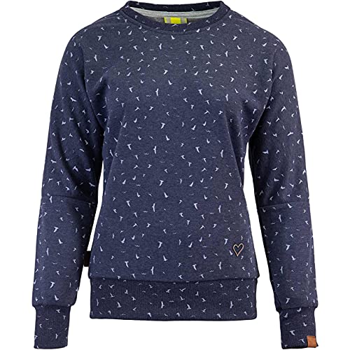 alife & kickin Darla Women Sweatshirt Pullover (L, Marine) von alife & kickin