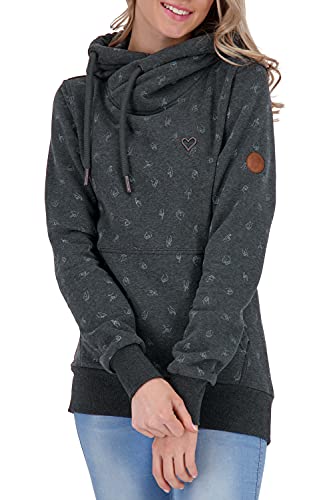 alife & kickin and Kickin Damen SarahAK B Kapuzenpullover, Moonless, S von alife & kickin